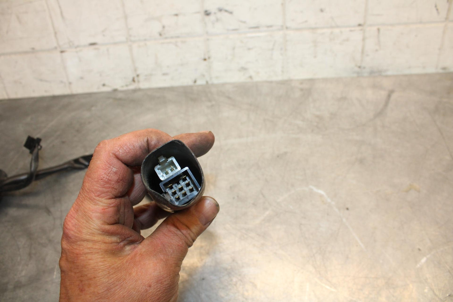 2015 Kawasaki Ninja 300 EX300B ABS LEFT CLIP ON HANDLE HORN SIGNALS SWITCH BB518