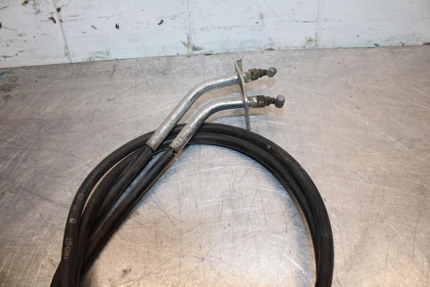 15-17 YAMAHA YZF R3 THROTTLE CABLES LINES 1WD-F6301-00-00 BB453