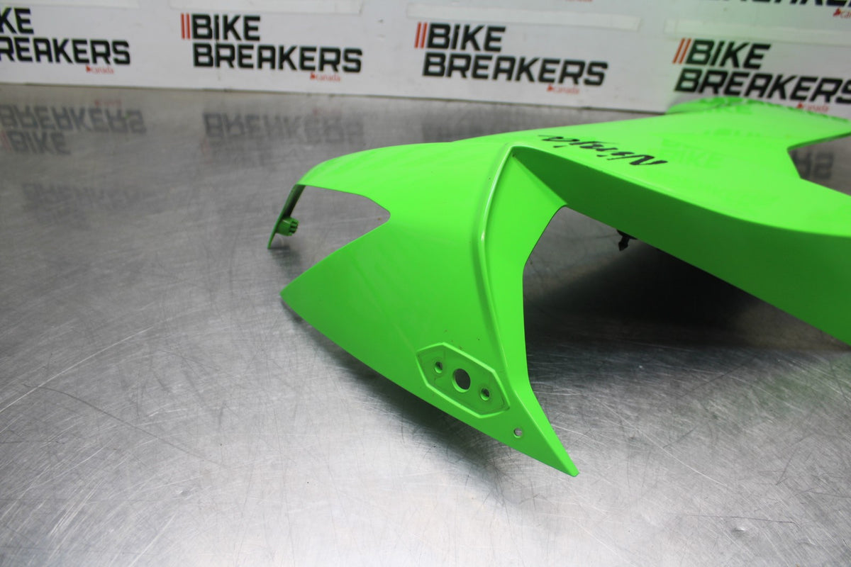08 KAWASAKI NINJA ZX10R RIGHT MID UPPER SIDE FAIRING COWL PLASTIC BB902
