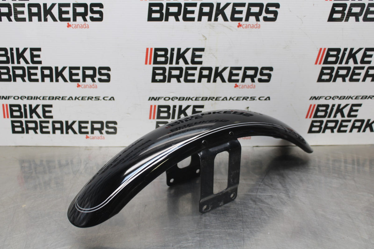 09 HARLEY-DAVIDSON SPORTSTER 1200 CUSTOM XL1200C FRONT WHEEL FENDER BB776
