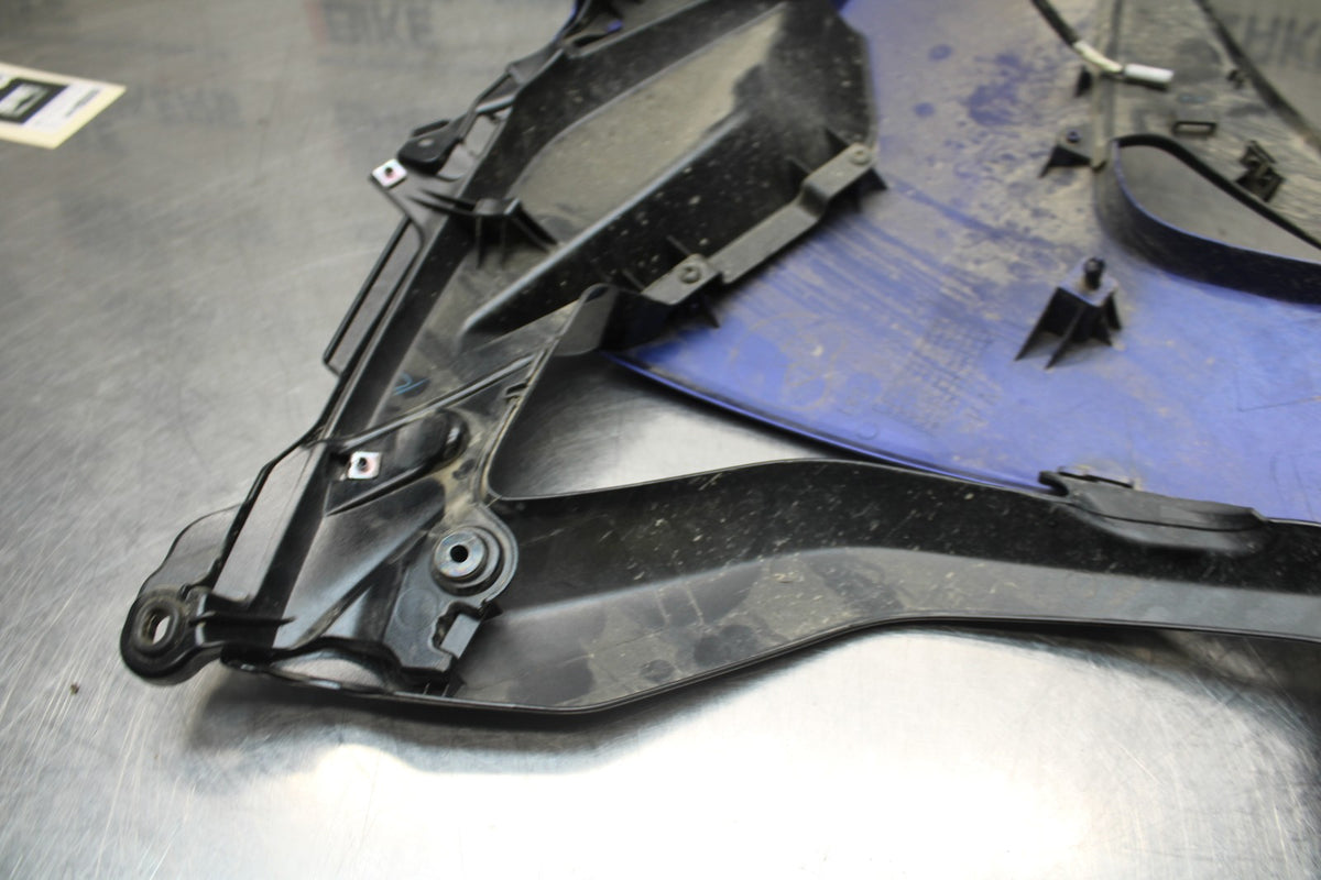 17-18 YAMAHA YZF R3 LEFT LOWER MID UPPER SIDE FAIRING COWL BB788