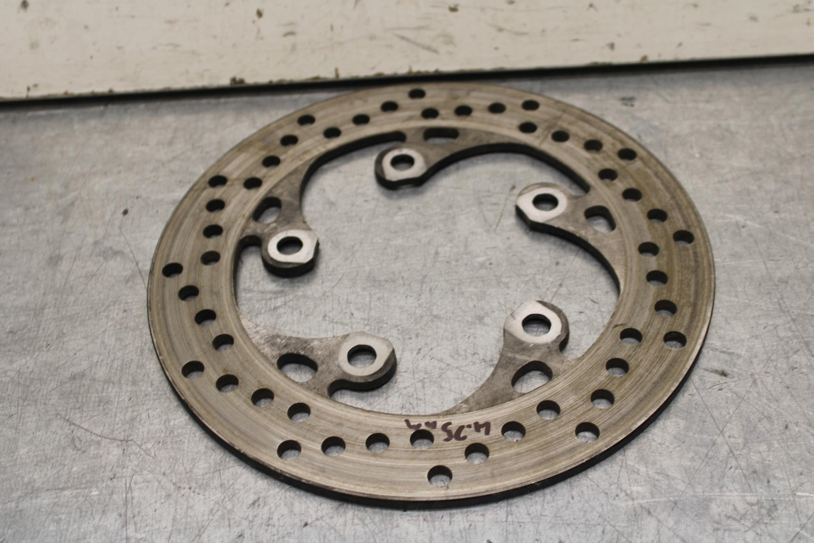 2011 Suzuki GSXR600 REAR ROTOR BACK BRAKE DISC 69211-18G00 BB94