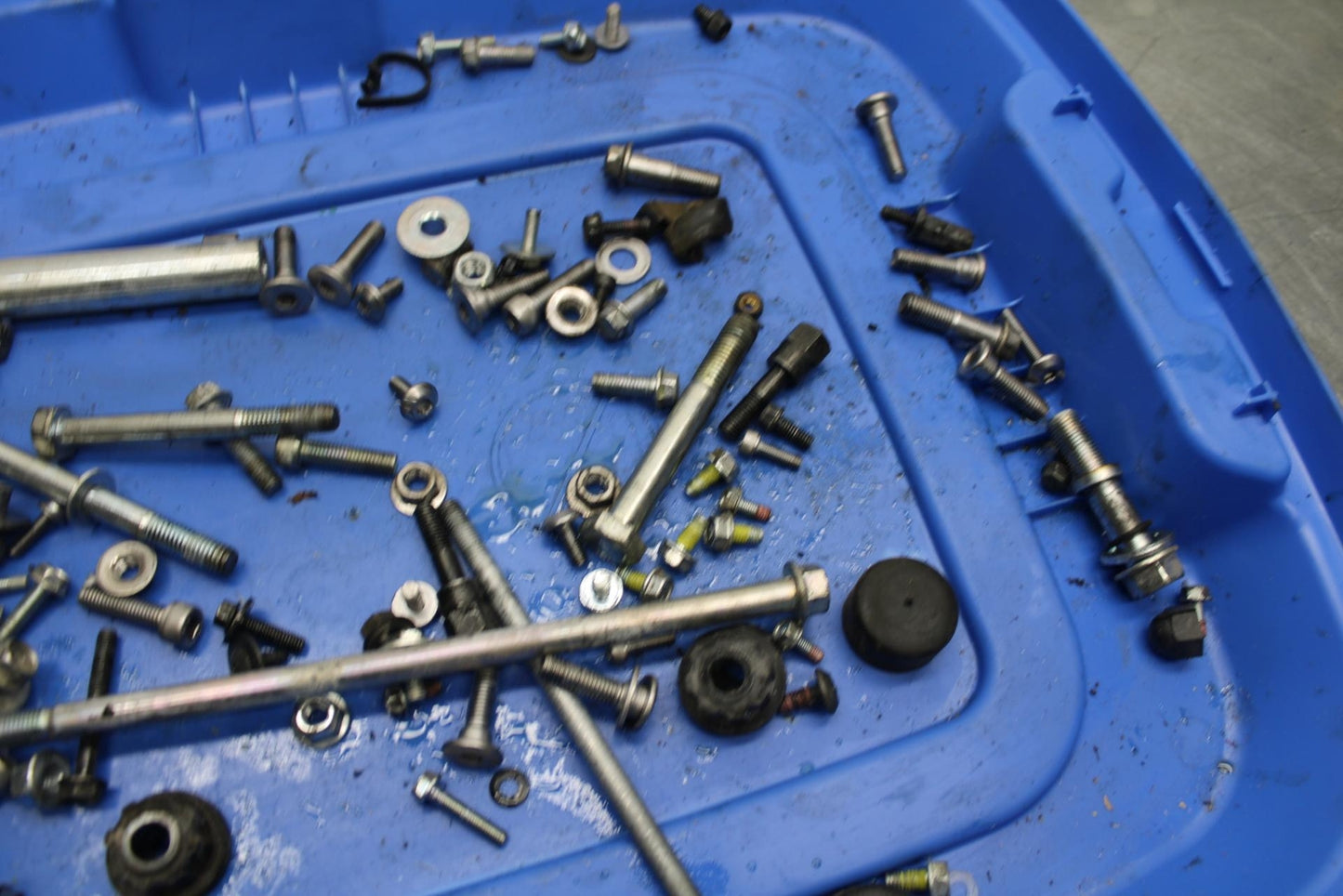 11-14 KAWASAKI VERSYS 650 LE 650C ENGINE MOUNTING BOLTS HARDWARE SCREWS BB498