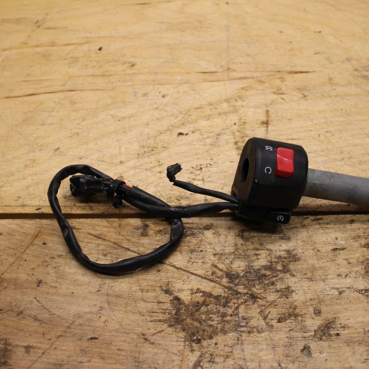 09-10 KAWASAKI ER-6N RIGHT CLIP ON HANDLE KILL OFF START SWITCH SWITCHES BB325