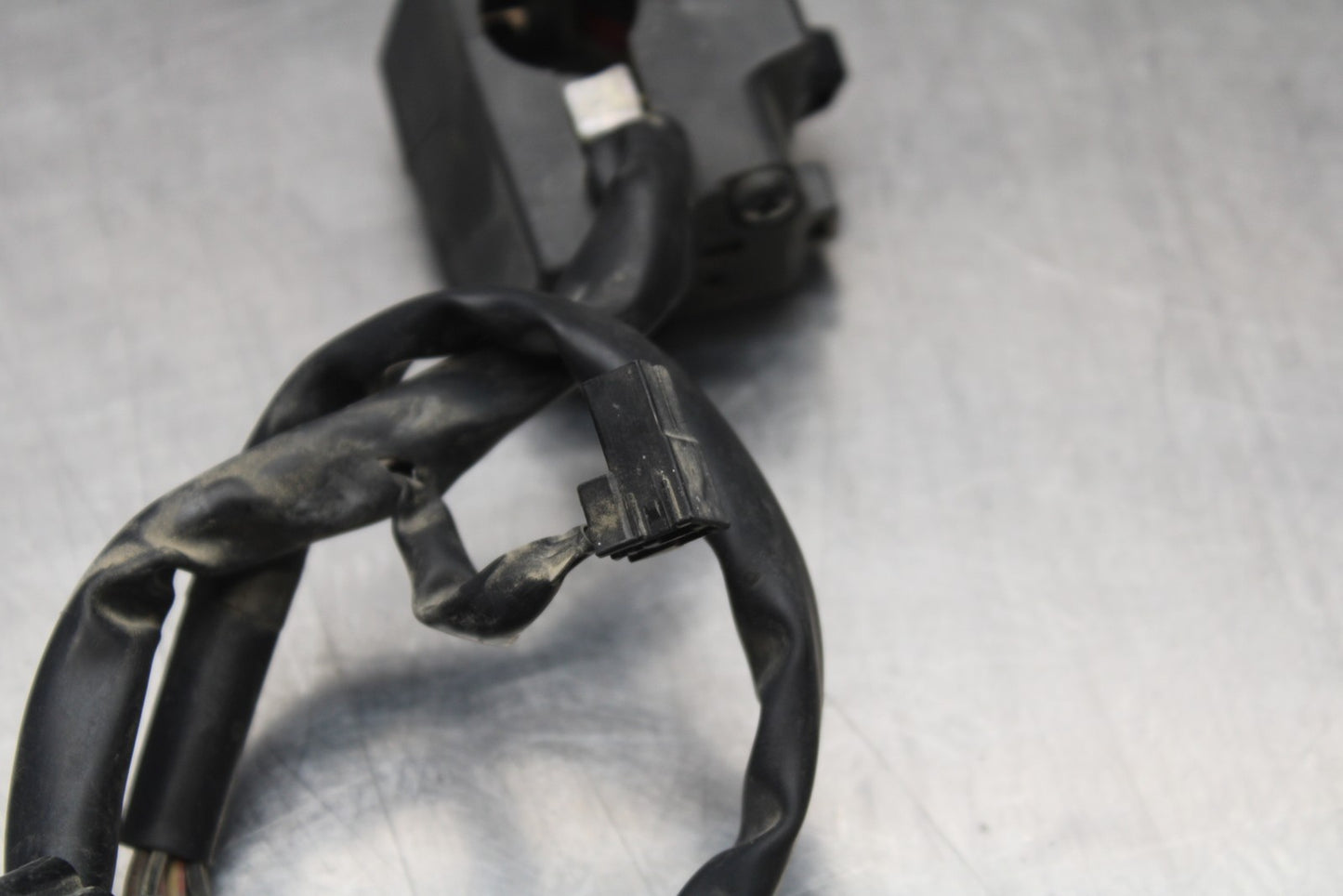 07-08 KAWASAKI NINJA ZX6R RIGHT CLIP ON HANDLE KILL OFF START SWITCH  BB203