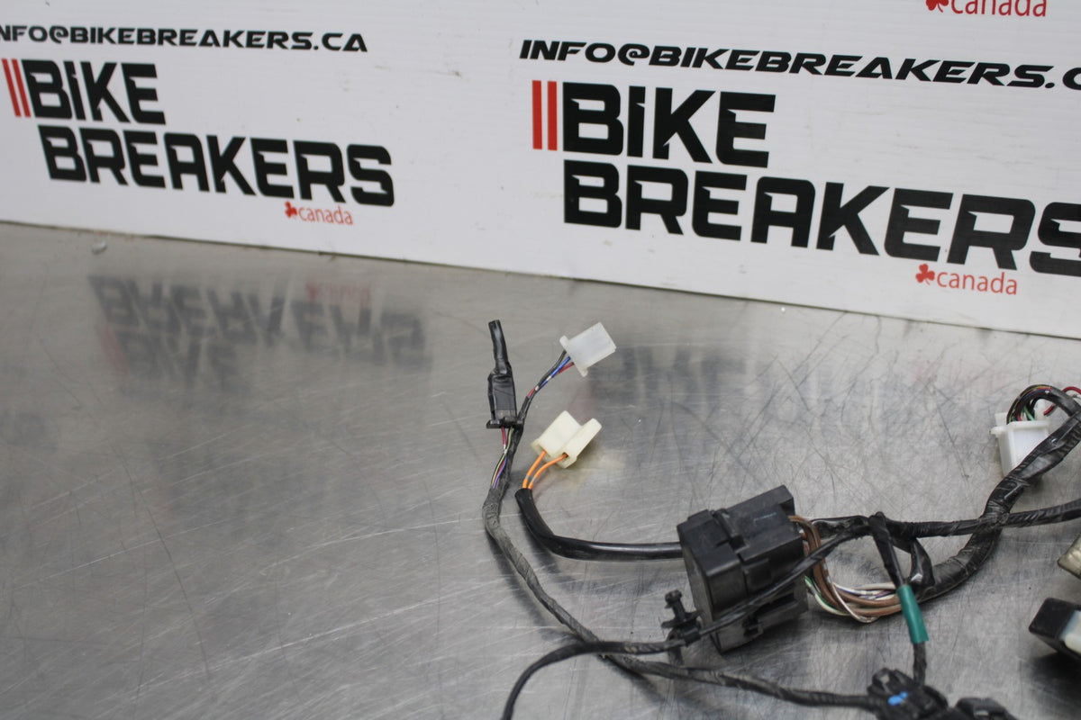 09 KAWASAKI NINJA 250R MAIN ENGINE WIRING HARNESS MOTOR WIRE LOOM BB824