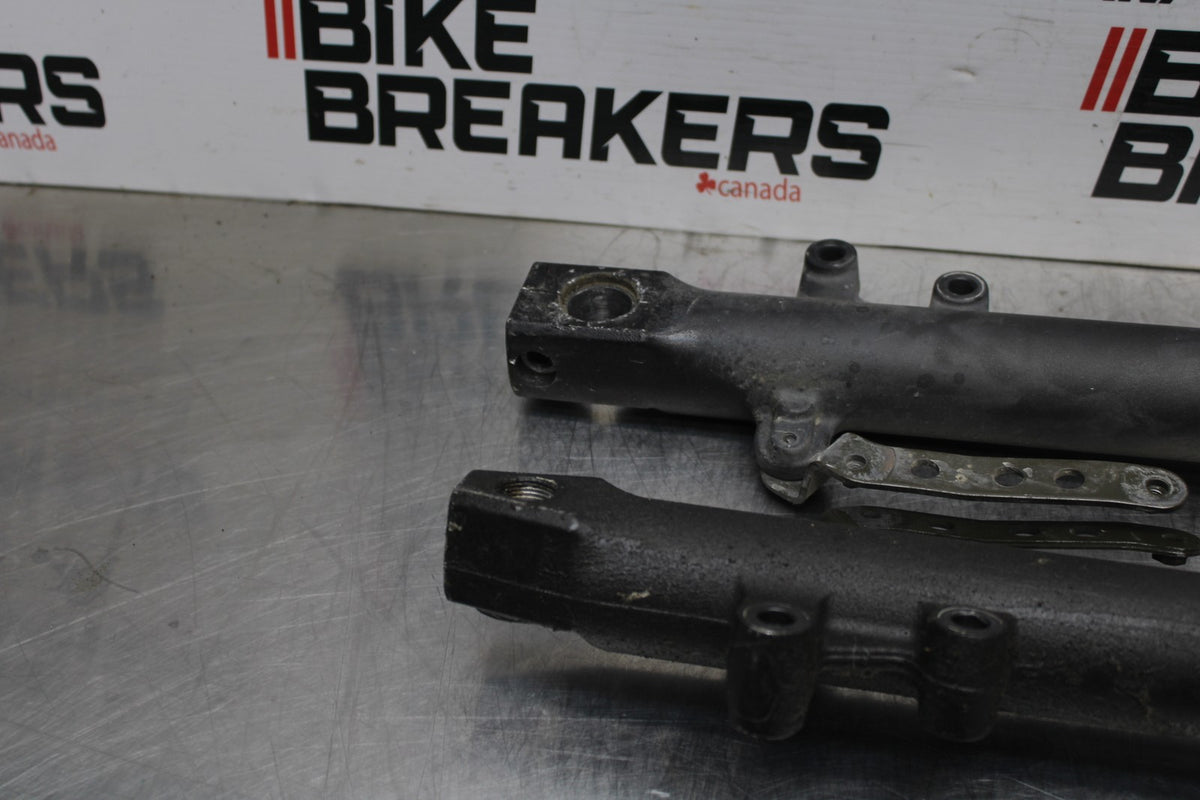 06 KAWASAKI Z750 FRONT FORKS SHOCK SUSPENSION SET PAIR BB837