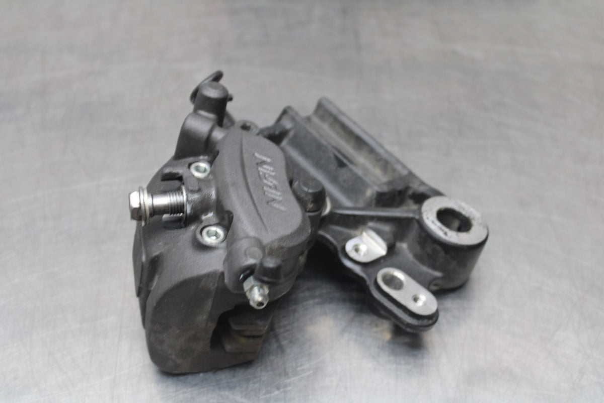 24 KAWASAKI NINJA 500 ABS REAR BACK BRAKE CALIPER W MOUNT BRACKET BB818
