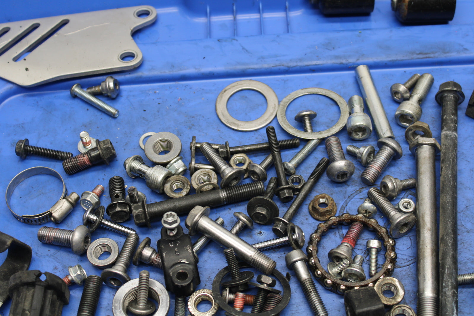 13-17 KAWASAKI NINJA ZX6R ZX636E MOUNTING BOLTS HARDWARE MOTOR SCREWS BB735