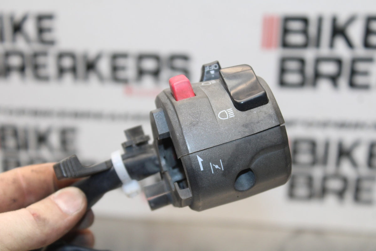 06 KAWASAKI Z750 LEFT CLIP ON HANDLE HORN SIGNALS SWITCH SWITCHES BB837