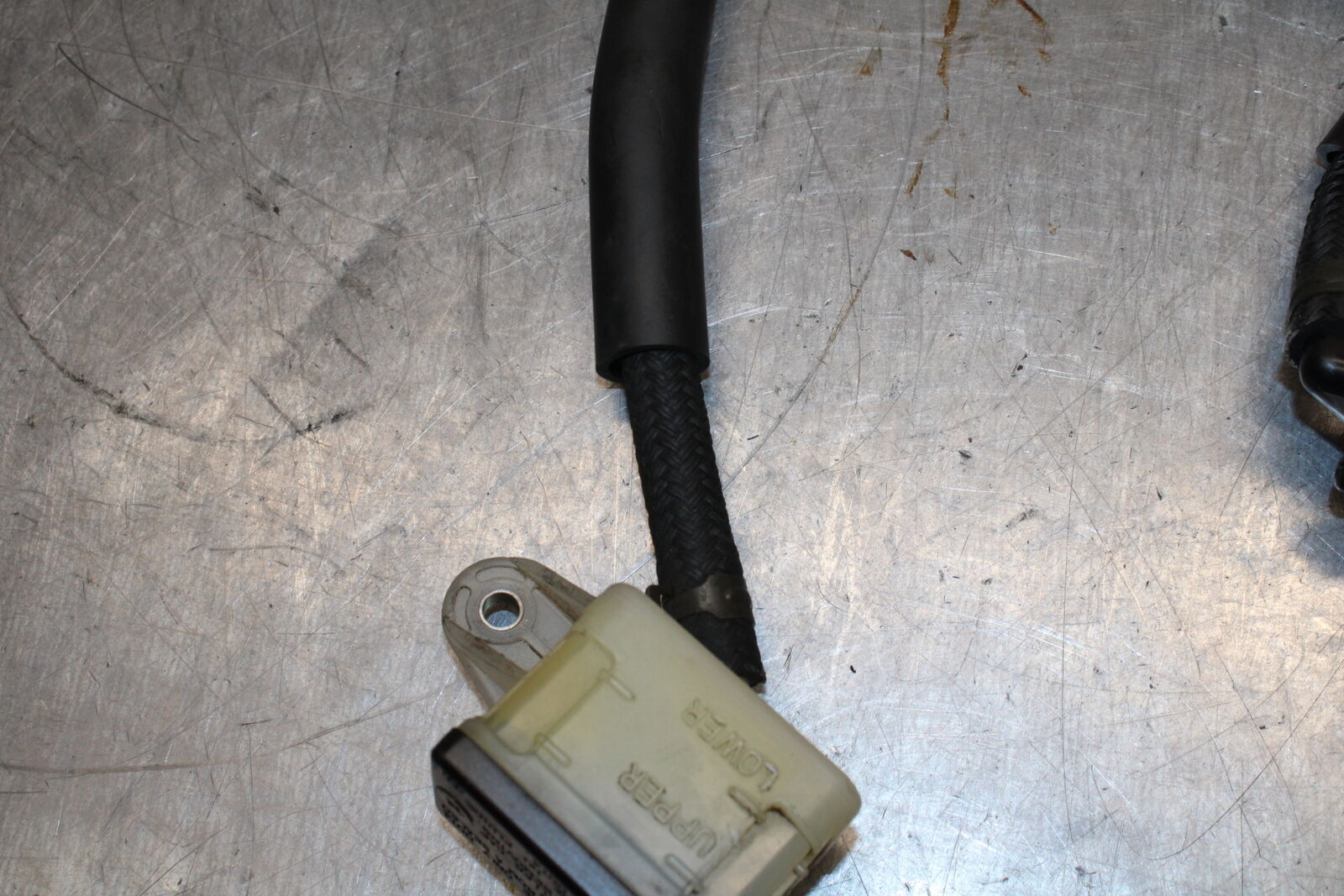 03-04 HONDA CBR600RR REAR BACK BRAKE MASTER CYLINDER W RESERVOIR BB114