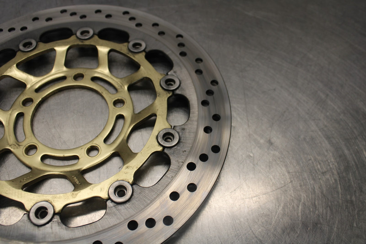 05-08 TRIUMPH SPEED TRIPLE 1050 FRONT LEFT RIGHT BRAKE ROTORS DISCS BB933