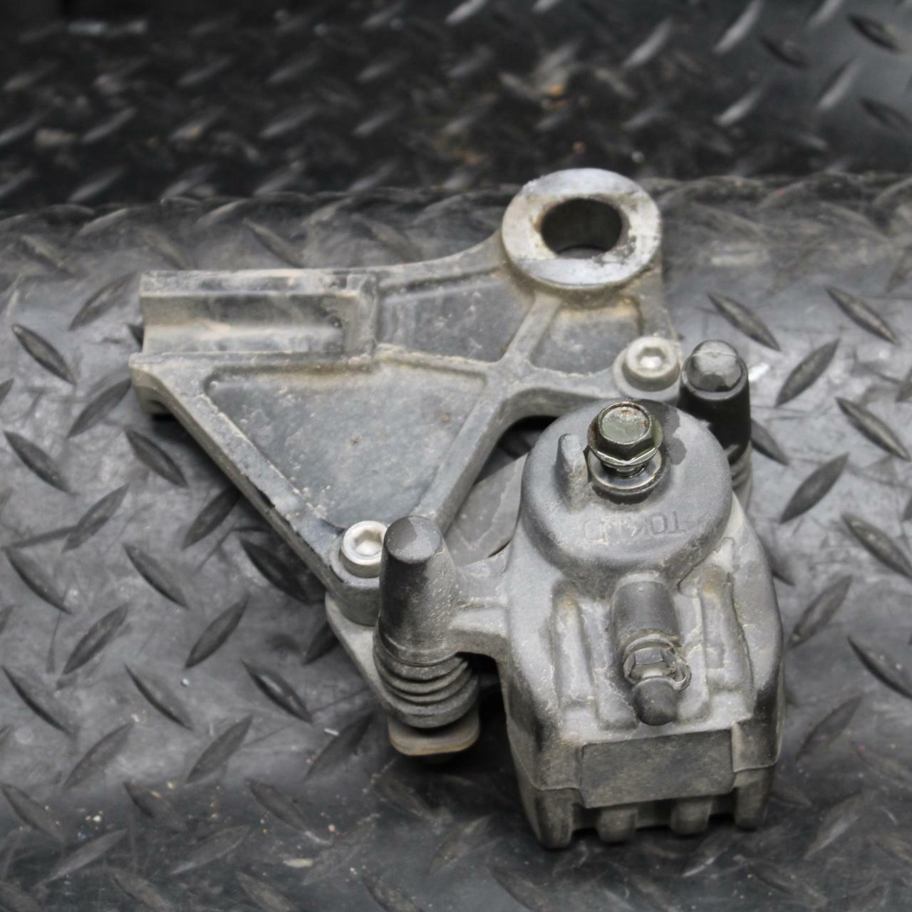 07-09 KAWASAKI VERSYS 650 REAR BACK BRAKE CALIPER W MOUNT BRACKET BB206