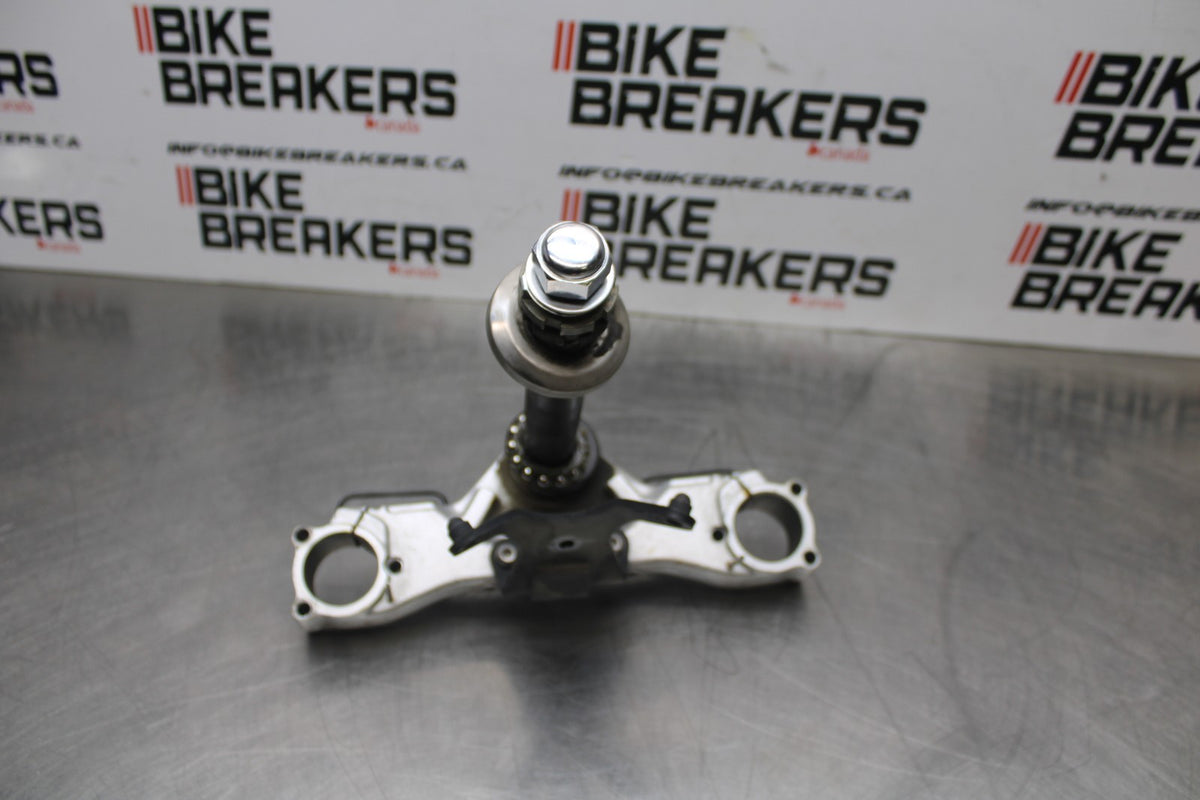 99-09 YAMAHA V STAR 1100 FRONT FORKS CLAMP LOWER TRIPLE TREE STEM BB853