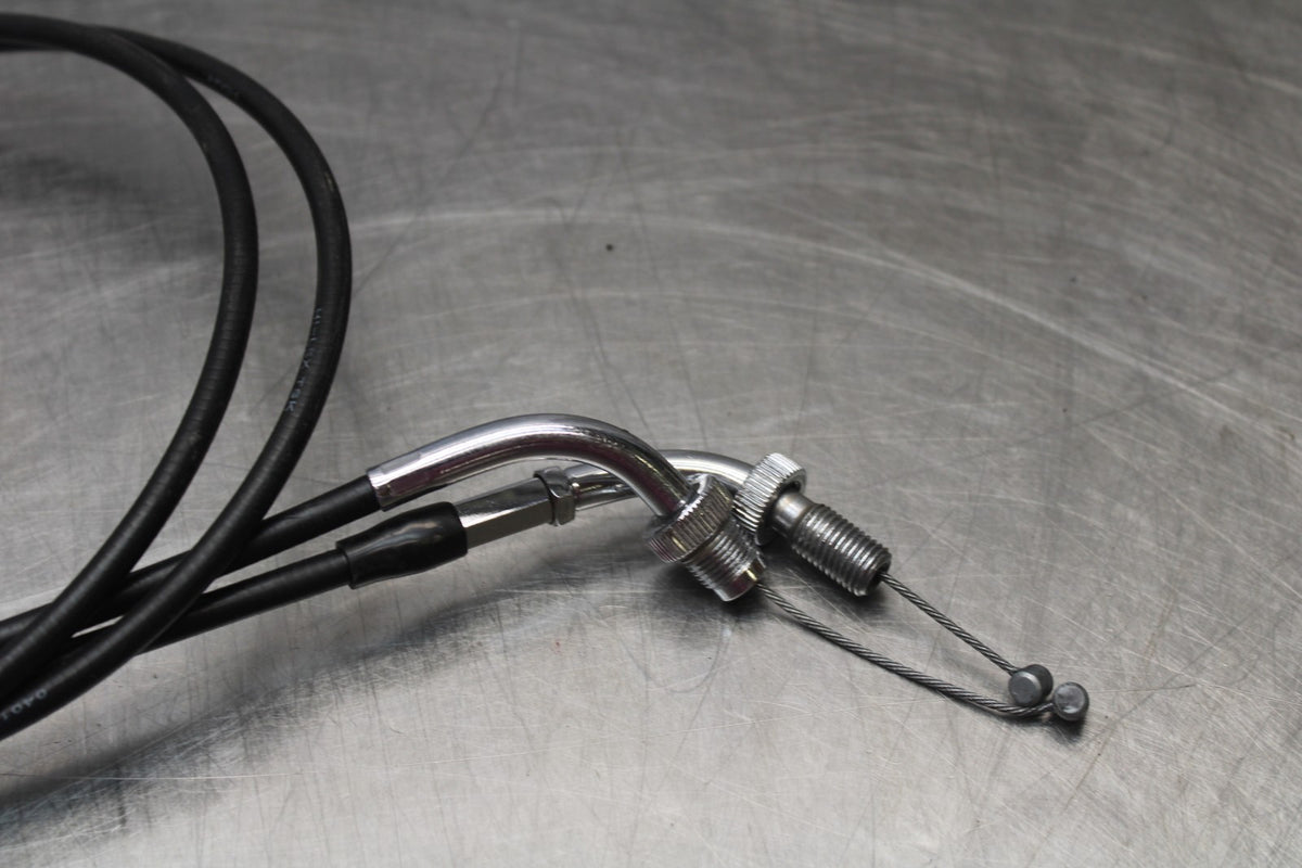 07 HONDA SHADOW SPIRIT 1100 THROTTLE CABLES LINES BB561