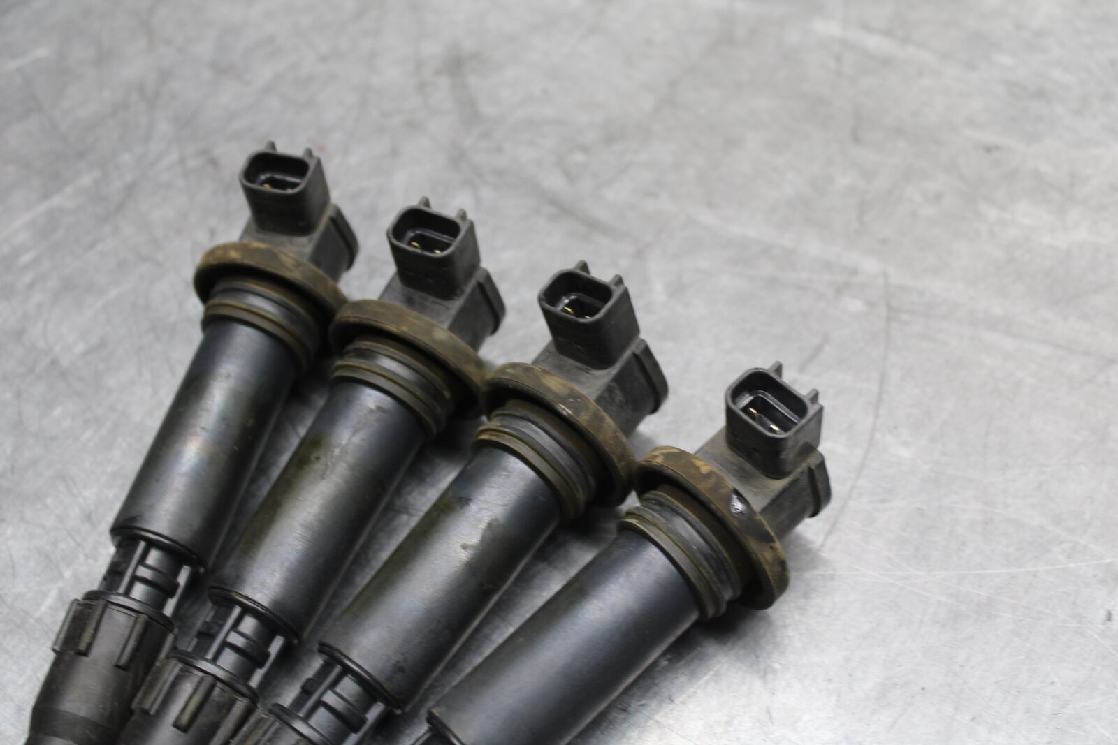 06-07 SUZUKI GSXR 600 IGNITION COILS COIL SPARK PLUG CAPS BB737