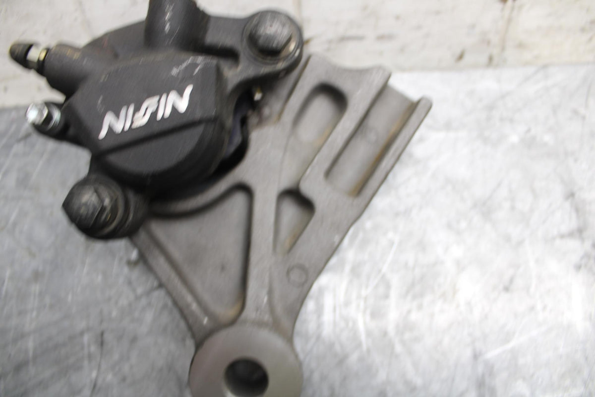 2016 Honda CBR500R REAR BACK BRAKE CALIPER W MOUNT BRACKET BB45