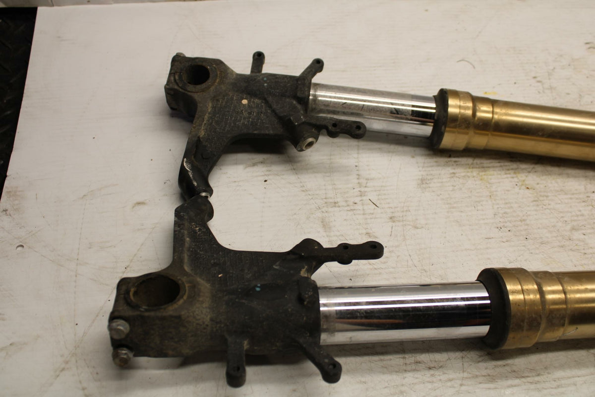 06-07 SUZUKI GSXR600 FRONT FORKS SHOCK SUSPENSION SET PAIR BB289