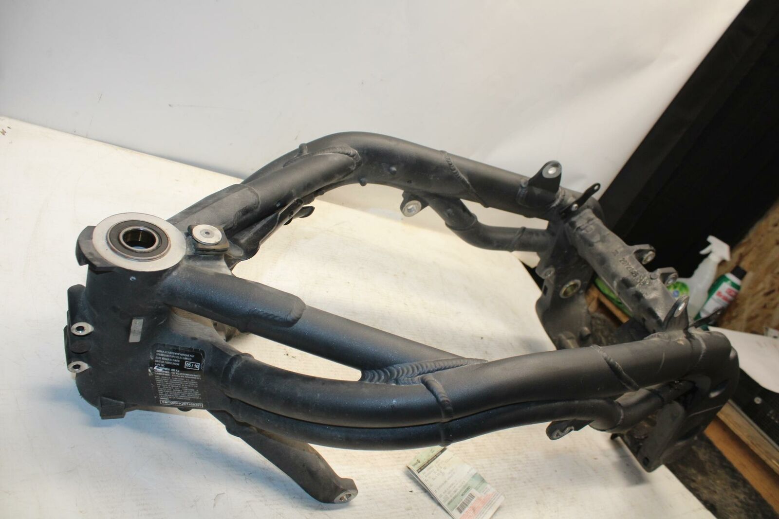 08-11 TRIUMPH SPEED TRIPLE FRAME CHASSIS BB366