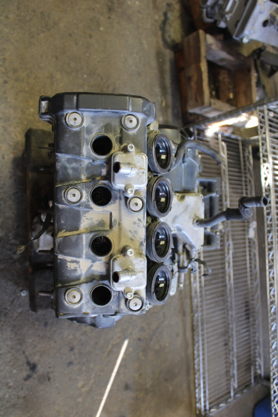 09-15 YAMAHA FZ6R ENGINE MOTOR  BB686