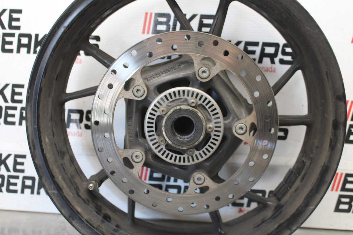 19 BMW F750GS REAR WHEEL BACK RIM & ROTOR BB938