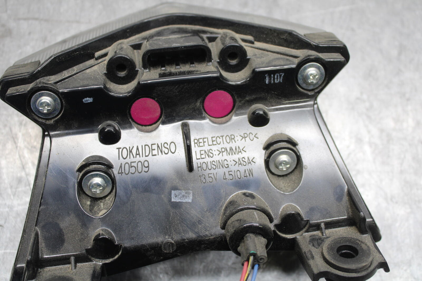 18-24 KAWASAKI NINJA 650 REAR TAIL TAILLIGHT BACK BRAKE LIGHT BB725