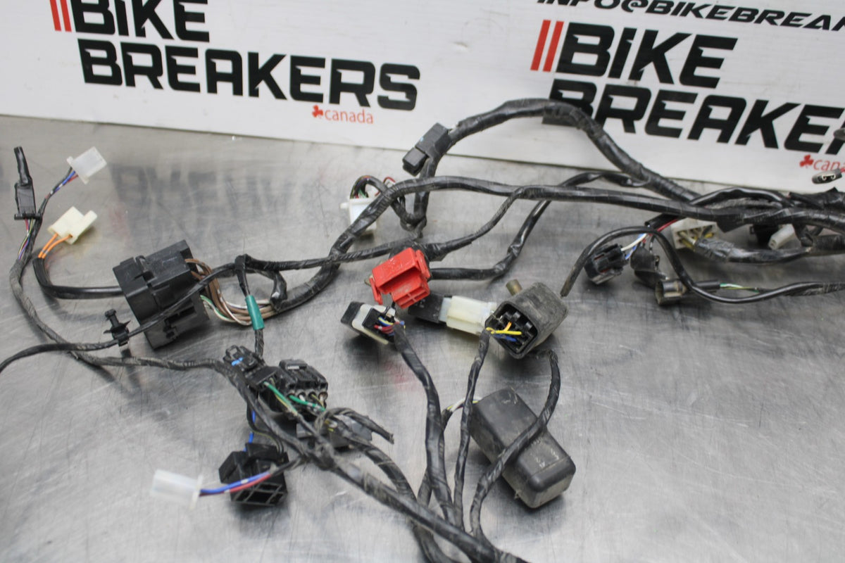 09 KAWASAKI NINJA 250R MAIN ENGINE WIRING HARNESS MOTOR WIRE LOOM BB824