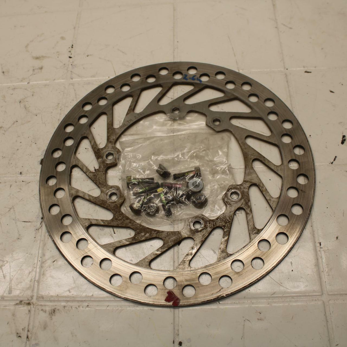 2004 Honda CRF450R FRONT BRAKE DISC ROTOR BB17