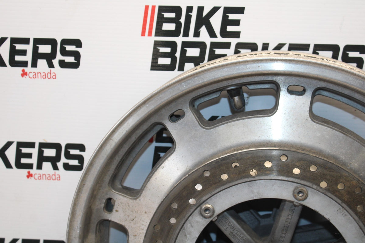 88-00 HONDA GOLDWING 1500 FRONT WHEEL FRONT RIM & ROTORS BB883