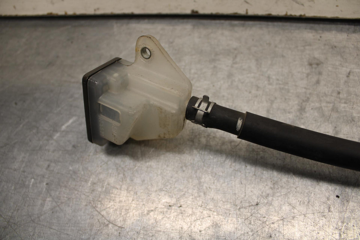 04-09 SUZUKI GS 500 FH GS500F REAR BACK BRAKE MASTER CYLINDER W RESERVOIR BB97