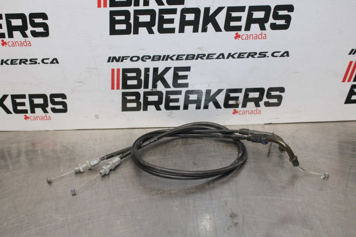 06-07 SUZUKI GSXR750 THROTTLE CABLES LINES BB811