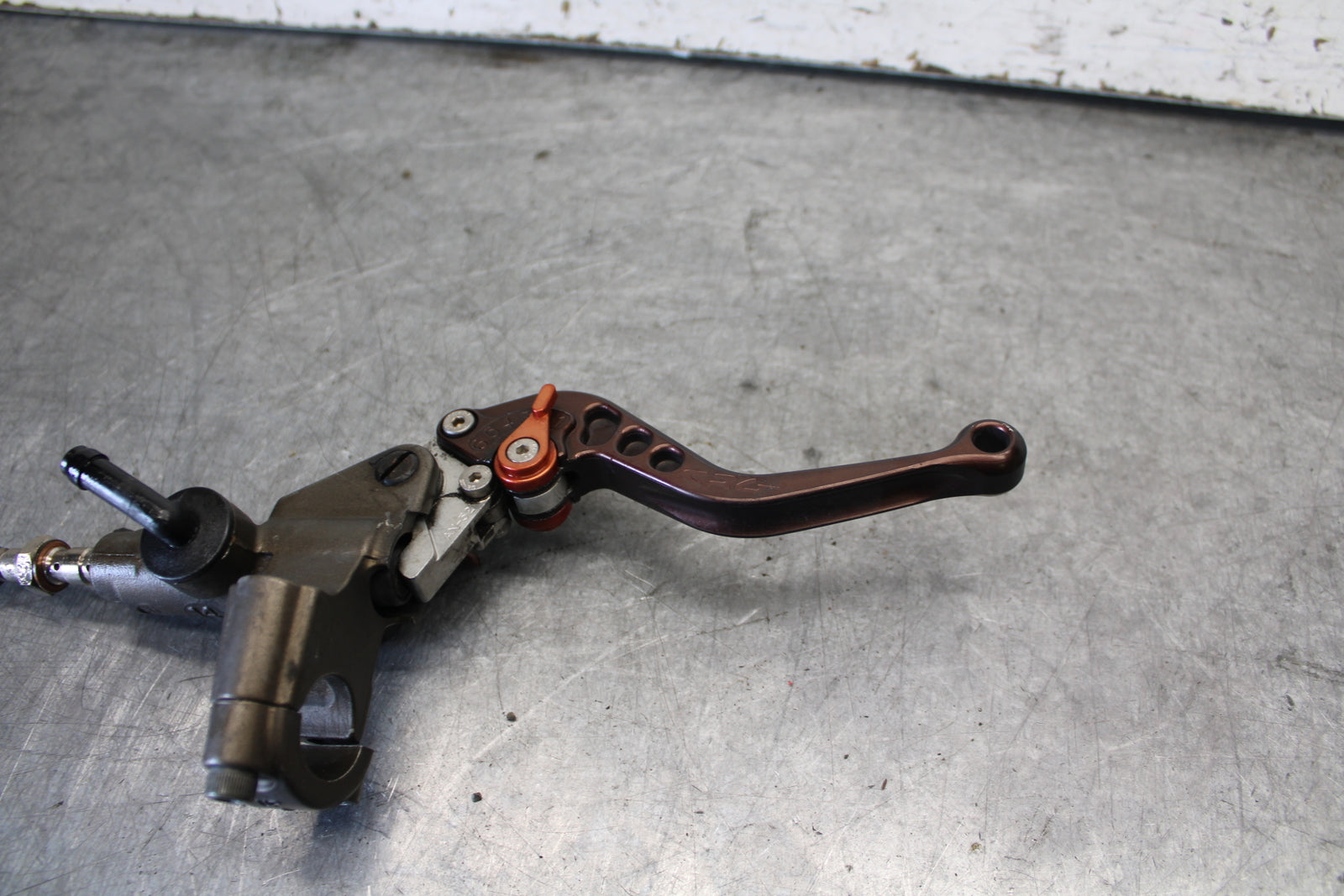 03-04 KAWASAKI NINJA ZX6RR FRONT BRAKE MASTER CYLINDER w/ CRG LEVER BB684