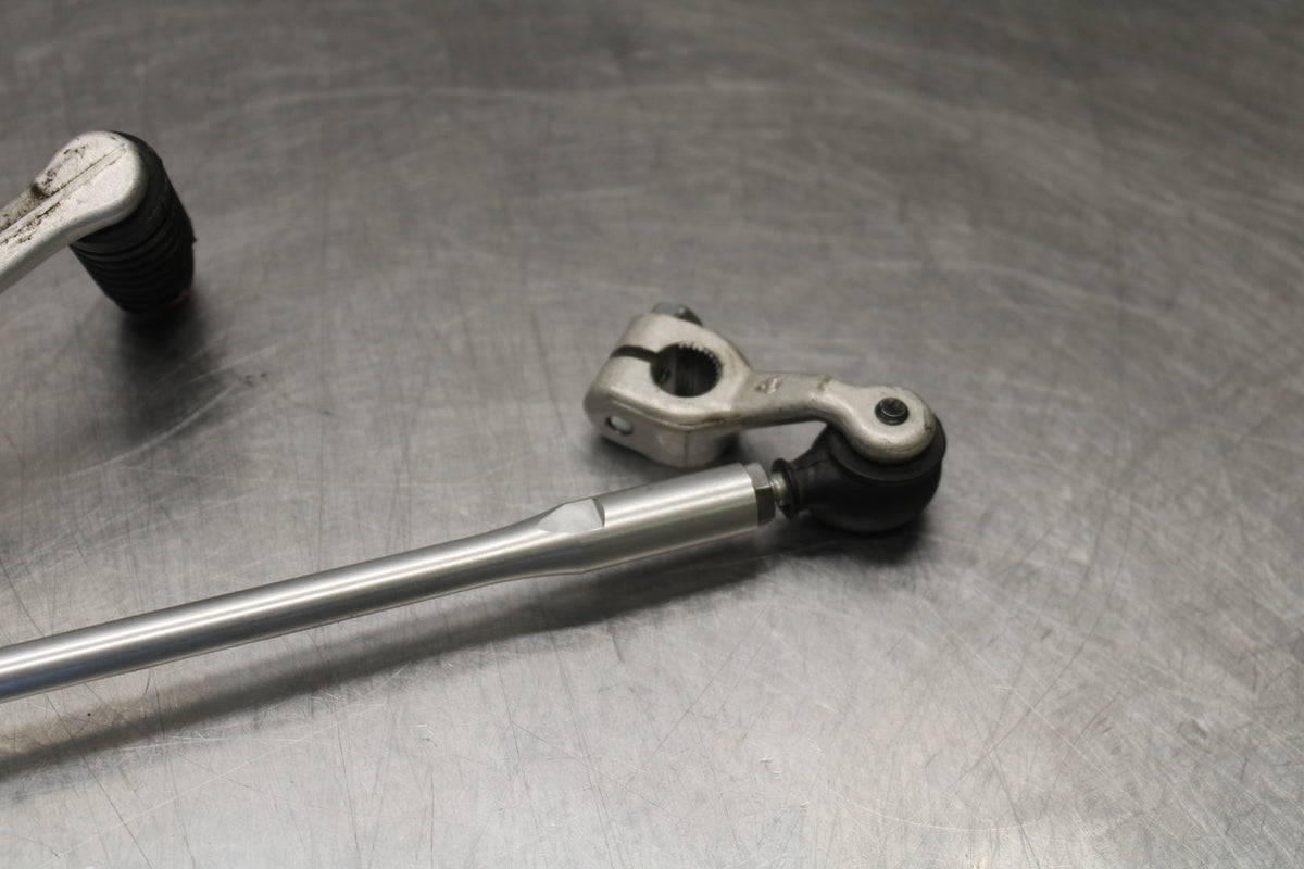 08-16 YAMAHA YZF R6 SHIFTER LINKAGE SHIFT LINK PEDAL BB929