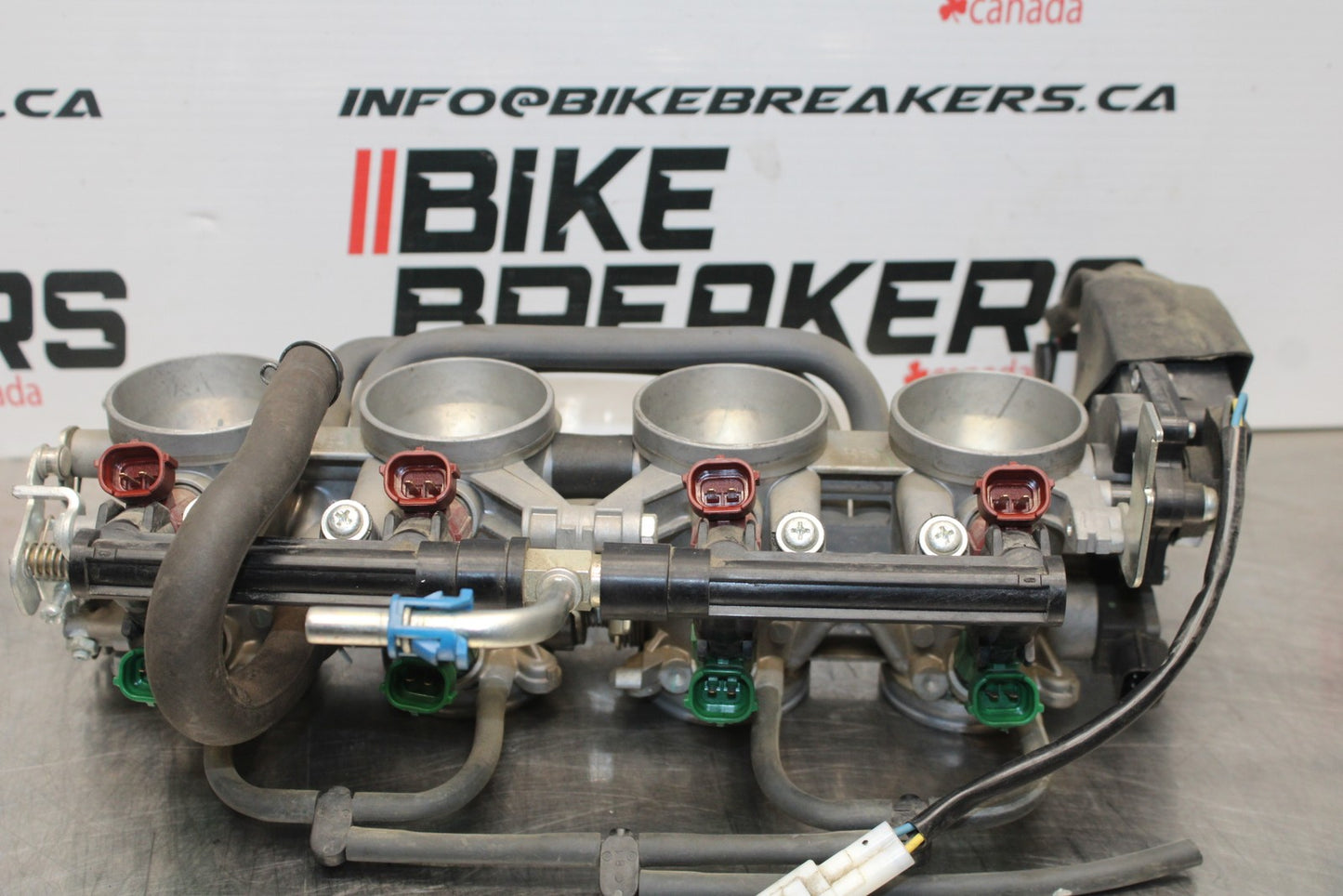 08-10 SUZUKI GSXR 600 MAIN FUEL INJECTORS / THROTTLE BODIES BB202