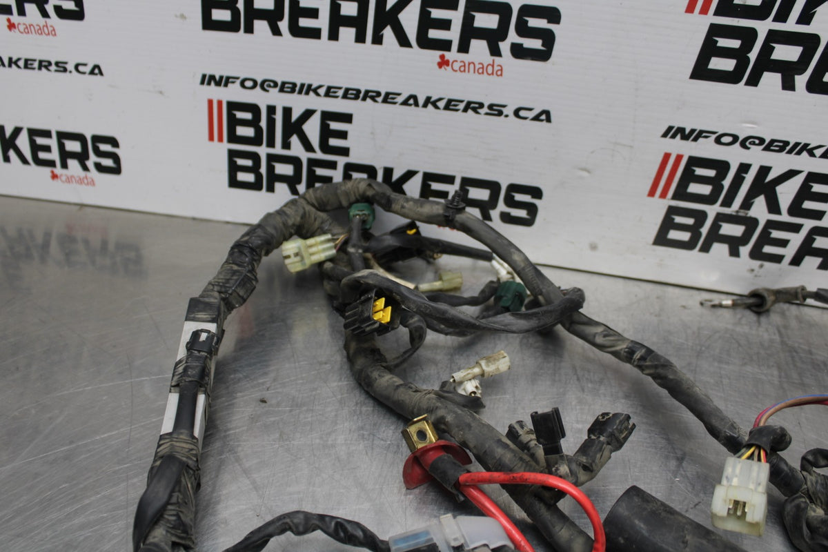 08-16 YAMAHA YZF R6 MAIN ENGINE WIRING HARNESS MOTOR WIRE LOOM BB798