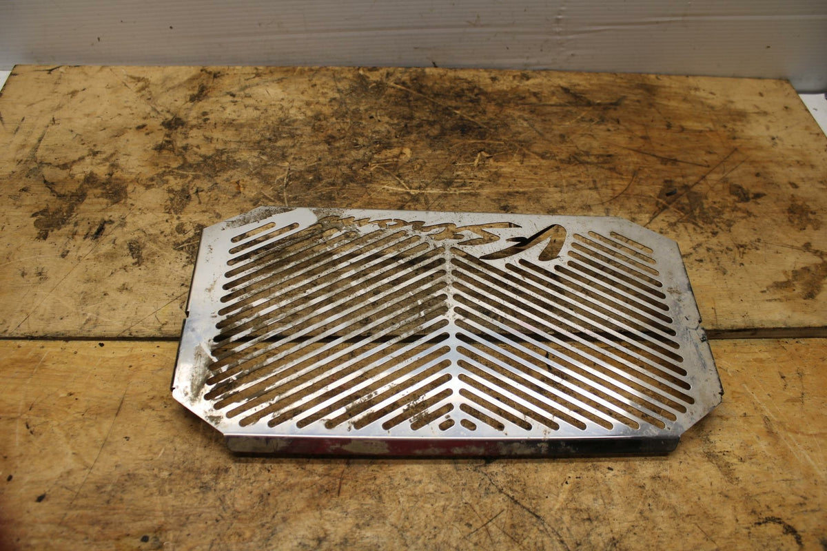 07-11 SUZUKI VSTROM 650 ENGINE RADIATOR COVER SHEILD BB340
