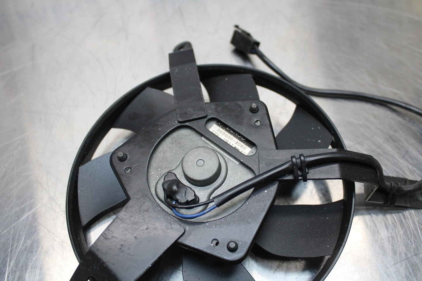 13-17 KAWASAKI NINJA ZX6R ZX636 ABS ENGINE RADIATOR COOLING FAN BB143