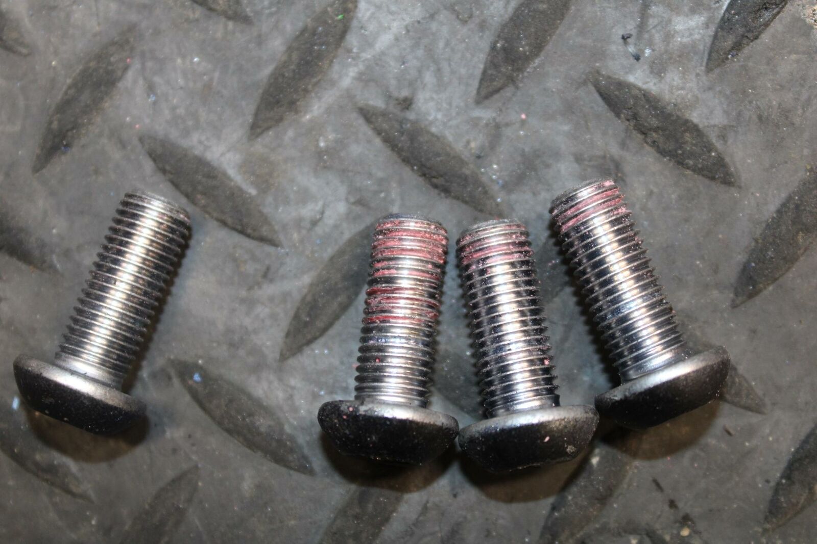 13-18 KAWASAKI NINJA ZX6R REAR BACK SUBFRAME SUB FRAME MOUNTING BOLTS  BB203