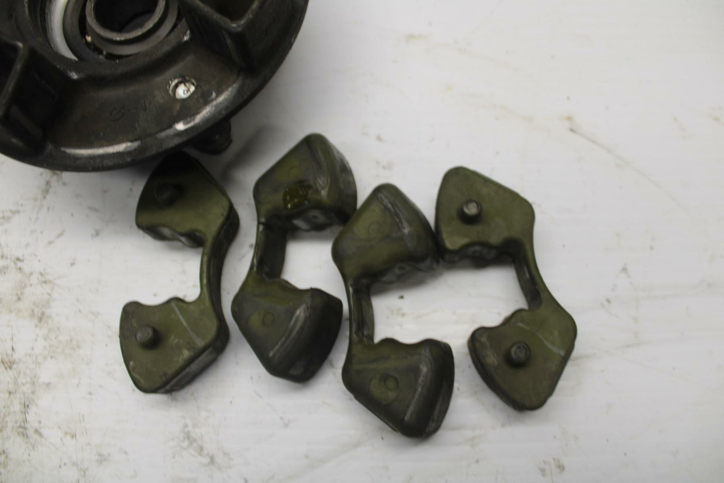 09-12 KAWASAKI NINJA ZX6R REAR HUB SHOCK DAMPERS CUSH ABSORBERS BB272