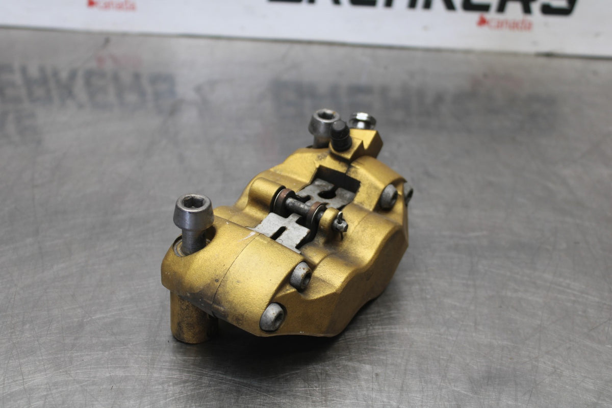 12 TRIUMPH STREET TRIPLE R RIGHT LEFT FRONT BRAKE CALIPER SET PAIR BB914