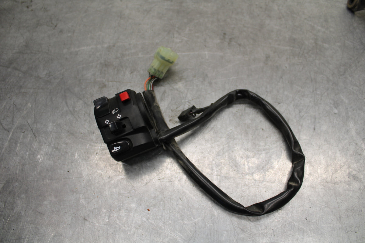 18-24 KAWASAKI NINJA 650 LEFT CLIP ON HANDLE HORN SIGNALS SWITCH SWITCHES BB725