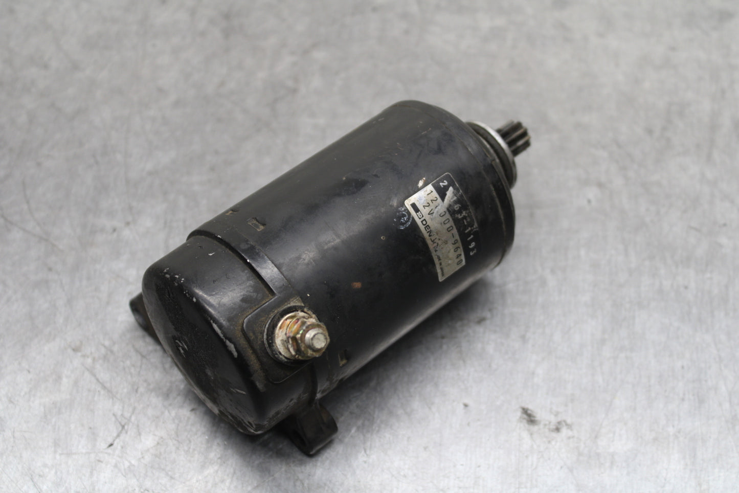 93-94 KAWASAKI NINJA ZX7R ENGINE STARTING STARTER MOTOR -DC 12V BB122