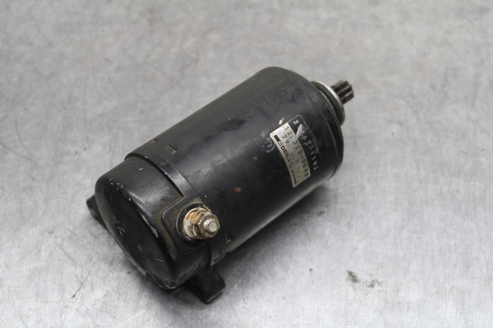 93-94 KAWASAKI NINJA ZX7R ENGINE STARTING STARTER MOTOR -DC 12V BB122