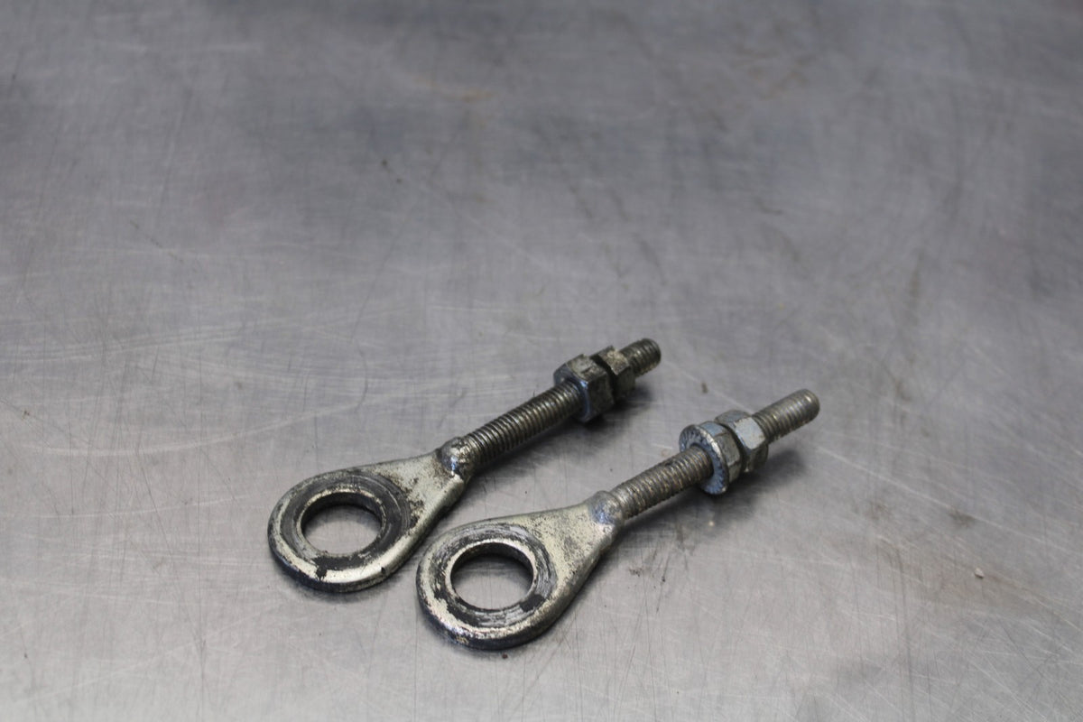 02 KAWASAKI VULCAN 800 VN800B CLASSIC SWINGARM CHAIN TENSIONER ADJUSTMENT BB862