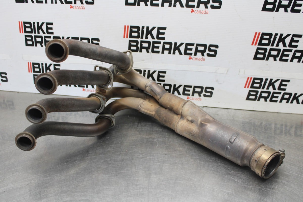 13-18 KAWASAKI NINJA ZX6R EXHAUST HEADER PIPES MANIFOLD BB915