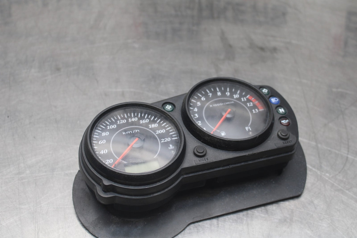 08 KAWASAKI NINJA 650 EX650 SPEEDO GAUGES DISPLAY CLUSTER SPEEDOMETER BB797