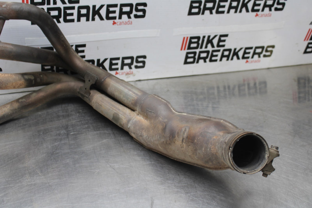 05-06 KAWASAKI NINJA ZX6R EXHAUST HEADER PIPES MANIFOLD BB877