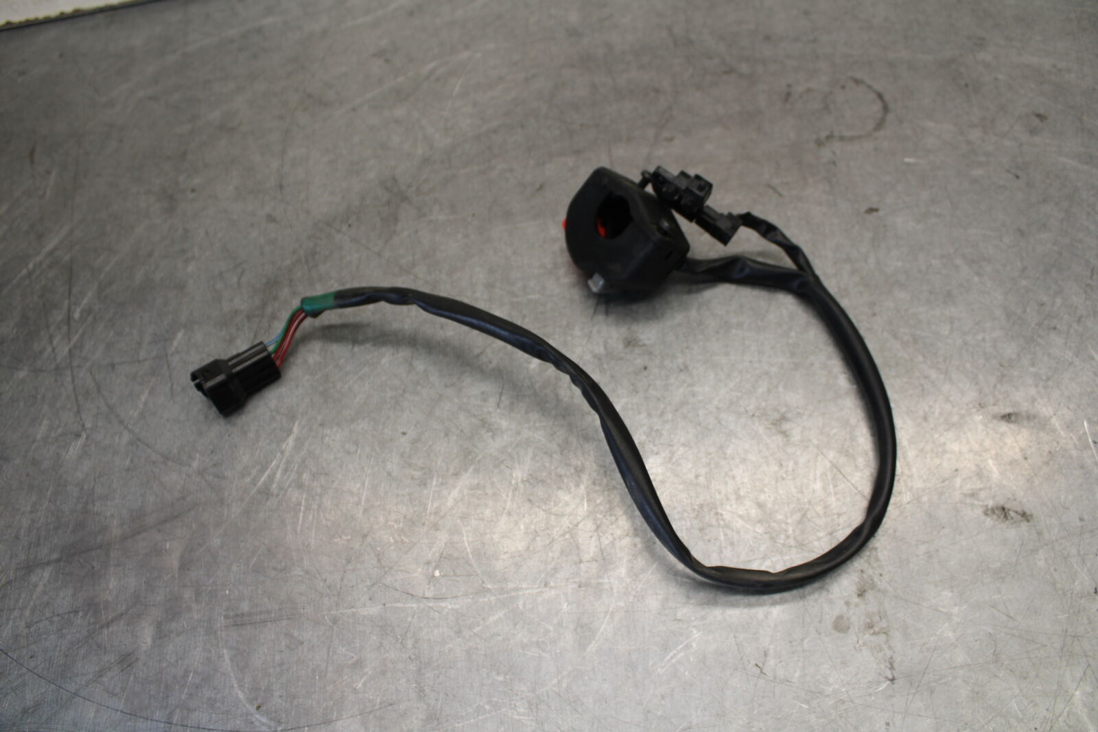 13-18 KAWASAKI NINJA ZX6R RIGHT CLIP ON HANDLE KILL OFF START SWITCHES  BB682