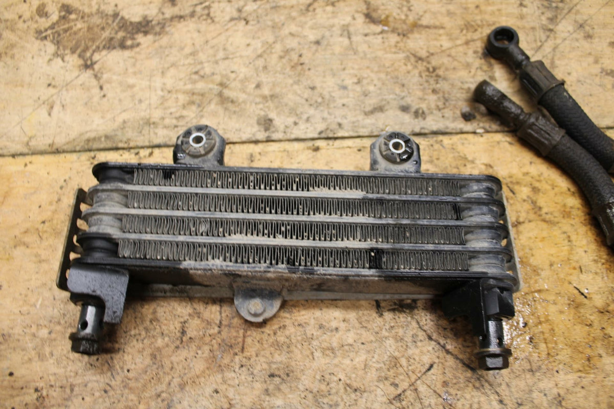 07-11 SUZUKI VSTROM 650 ENGINE MOTOR OIL COOLER W/ HOSES BB340