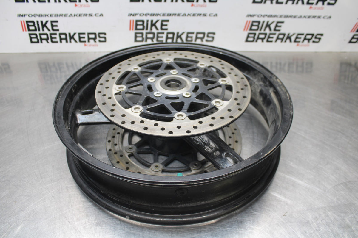 04-05 SUZUKI GSXR600 FRONT WHEEL FRONT RIM & ROTORS BB792